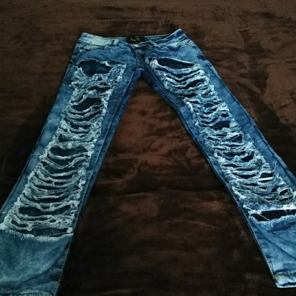 Destress Rip Jeans🐑